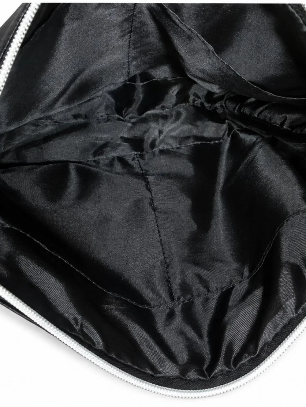 ISAAC MIZRAHI Black Toiletry Zip Pouch